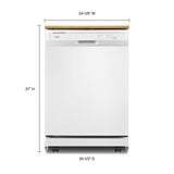 Heavy-Duty Dishwasher with 1-Hour Wash Cycle