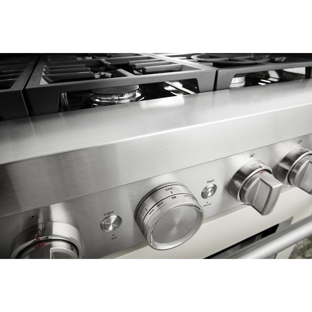 KitchenAid® 36'' Smart Commercial-Style Gas Range with 6 Burners