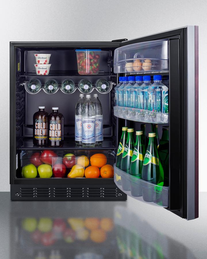 24" Wide All-refrigerator, ADA Compliant (panel Not Included)