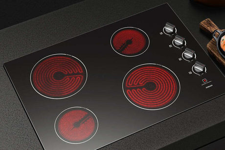 ROBAM 30 in. Radiant Electric Ceramic Glass Cooktop in Black with 4 Elements including 2 Power Boil Elements