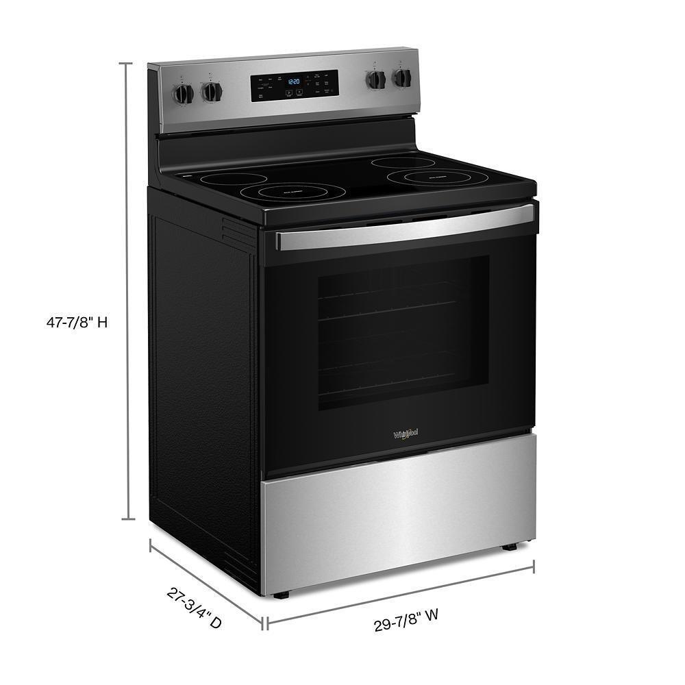 30-inch Electric Range with Self Clean