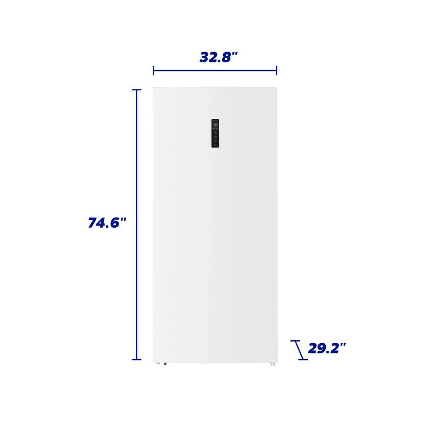 Element 21.2 cu. ft. Upright Convertible Freezer / Refrigerator - White, ENERGY STAR (EHUF21CECW)