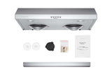 Hauslane  Chef 30-in Ducted Stainless Steel Undercabinet Range Hood