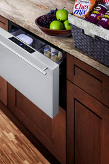 24" Wide Built-in Outdoor Drawer Refrigerator