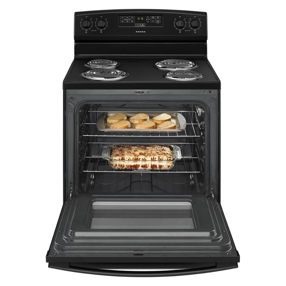 30-inch Amana® Electric Range with Bake Assist Temps