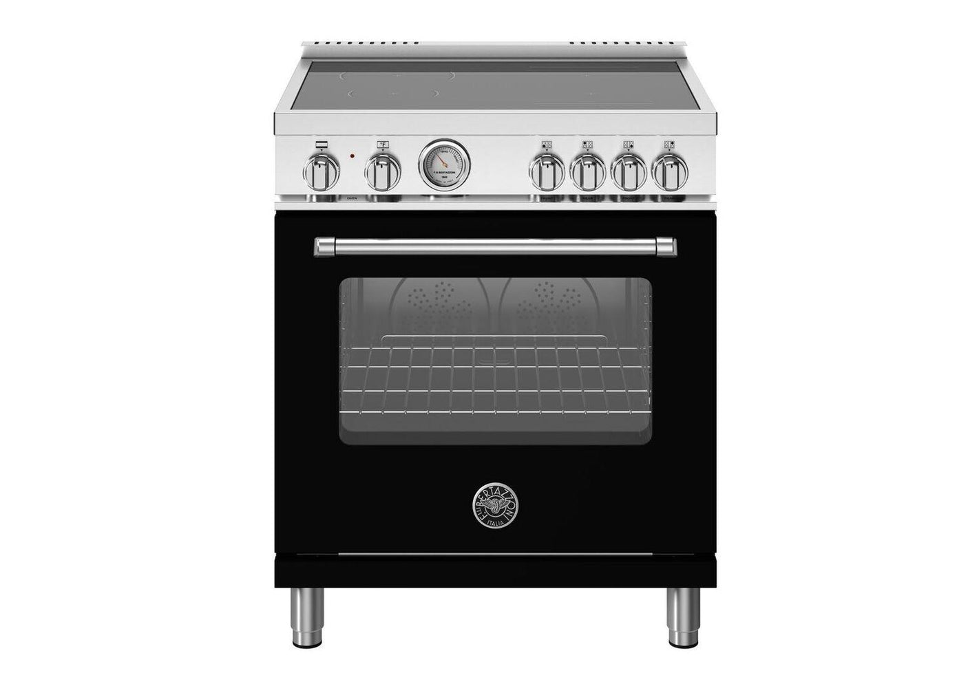 Master 30" Range Induction Manual Clean Nero Black