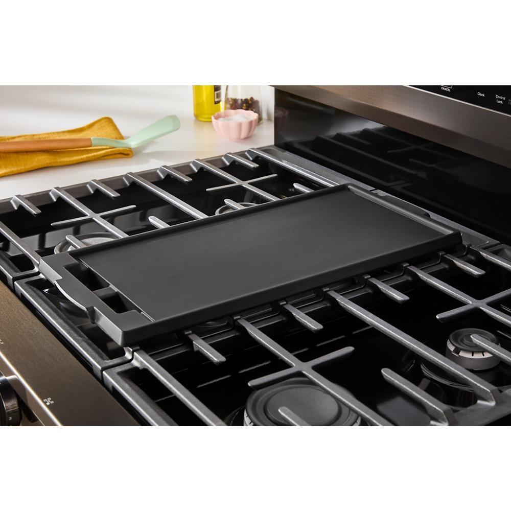 30-inch Gas Range with Air Cooking Technology, No Preheat Air Fry and Air Baking and Self Clean