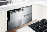 24" Wide Built-in 2-drawer All-refrigerator