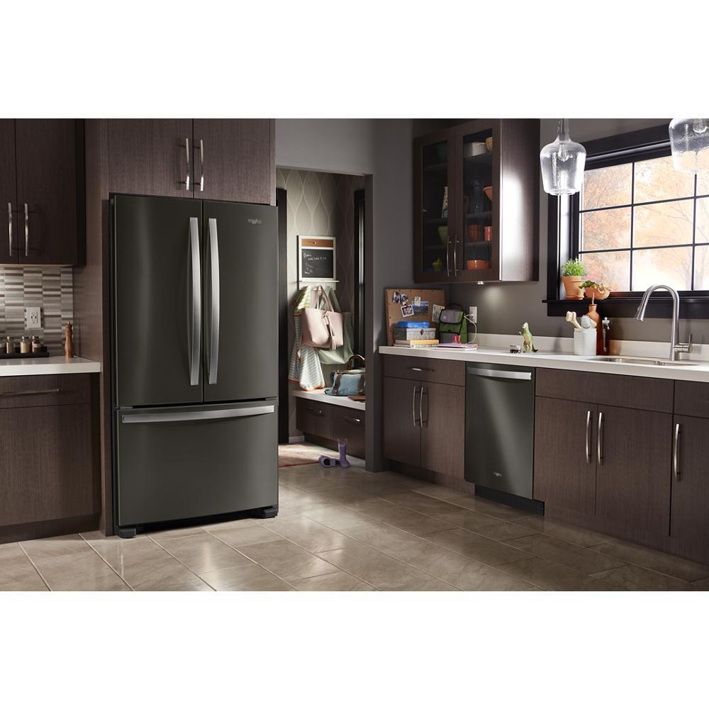 36-inch Wide French Door Refrigerator with Water Dispenser - 25 cu. ft.