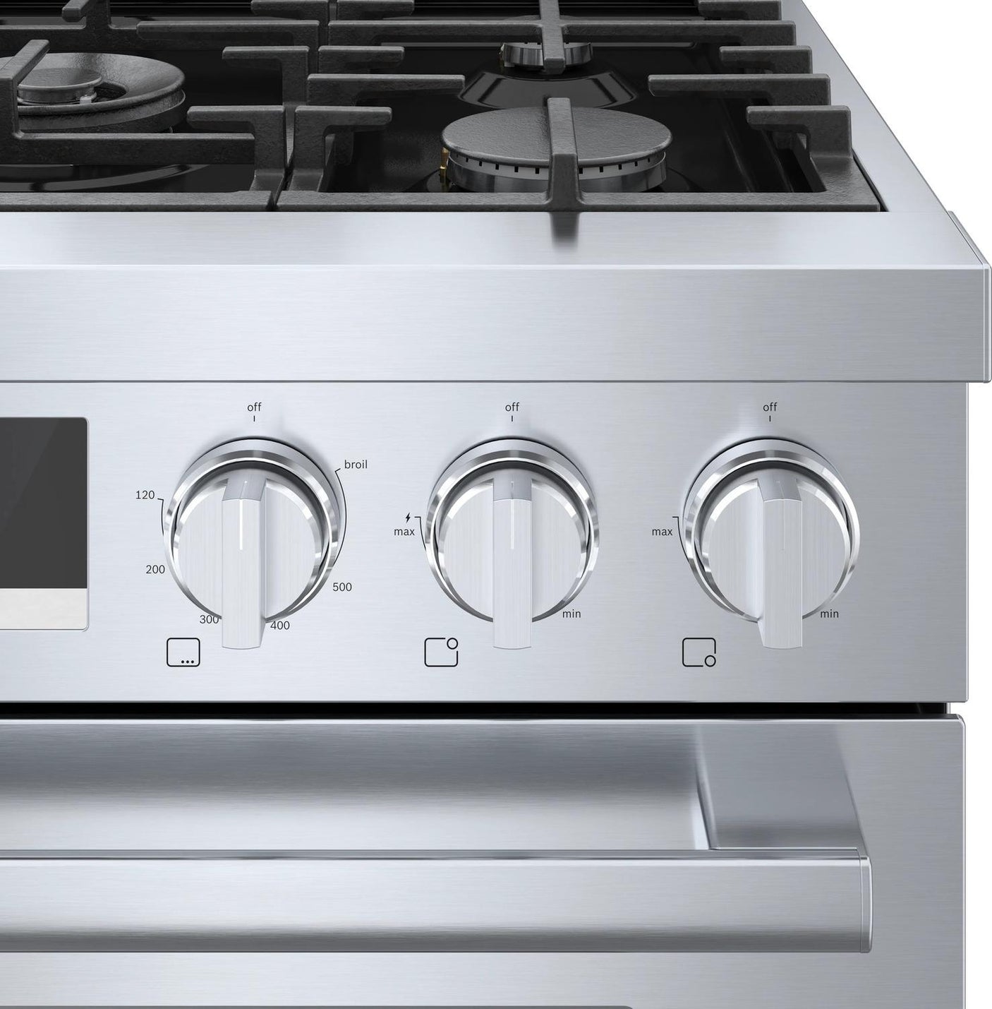 800 Series Dual Fuel Freestanding Range 30" Stainless Steel