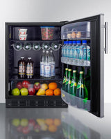 24" Wide All-refrigerator, ADA Compliant