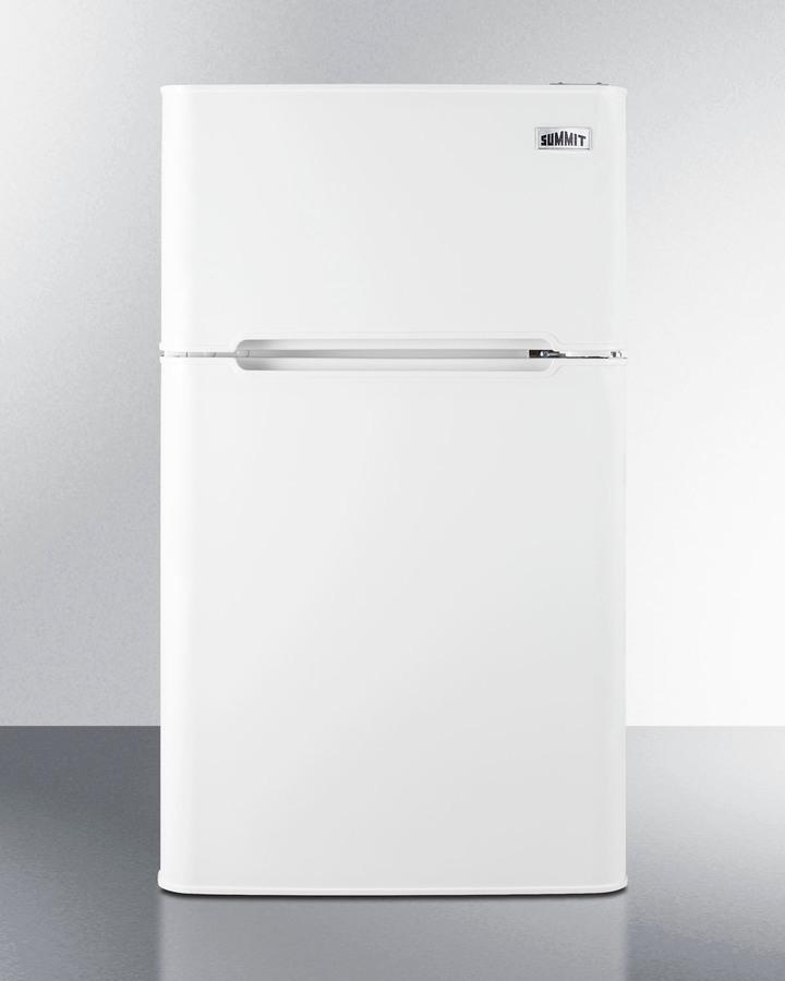 19" Wide 2-door Refrigerator-freezer, ADA Height