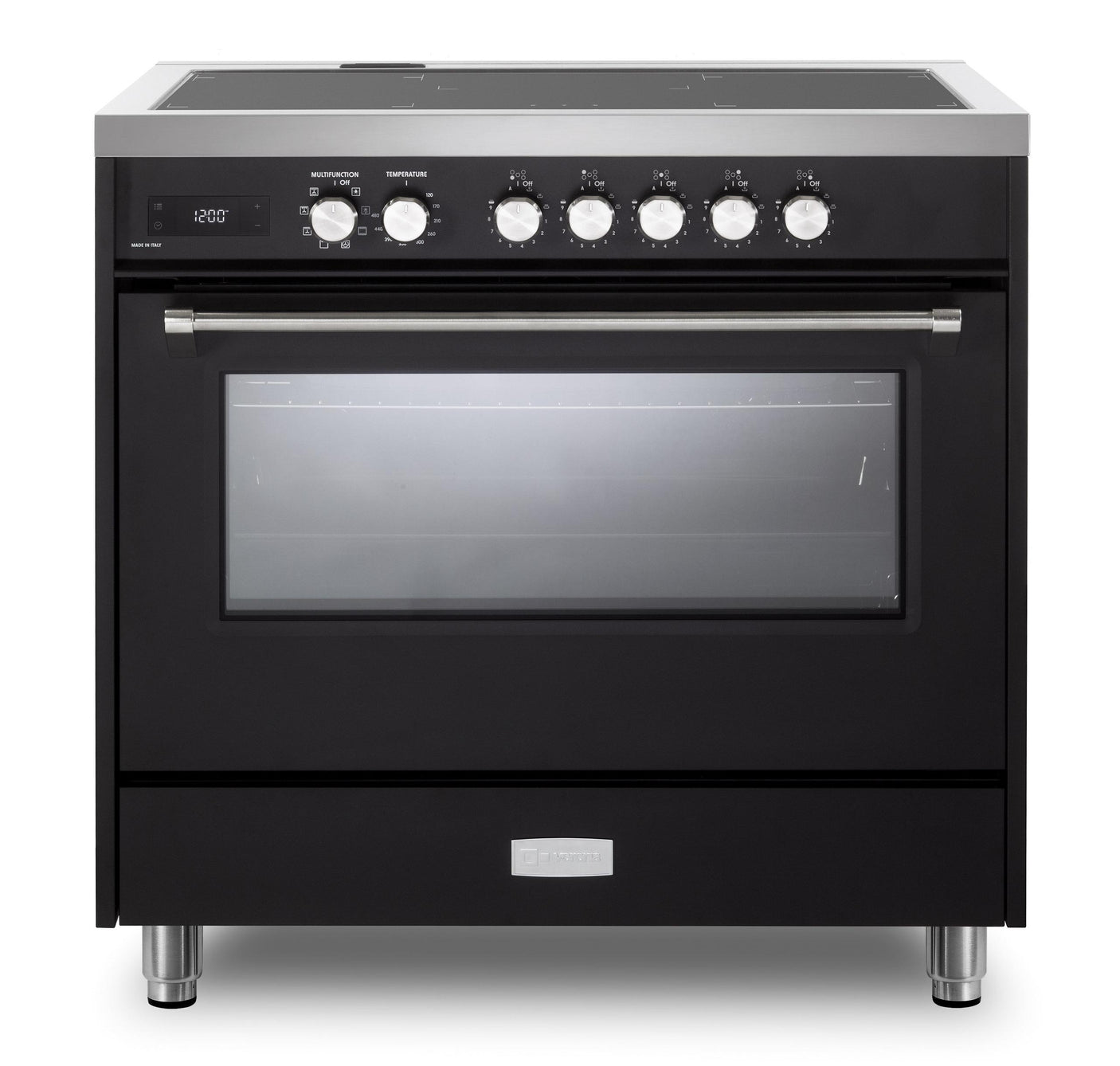 Verona Ultima 36" Induction Range - Matte Black