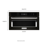 30" Built In Microwave Oven with Convection Cooking