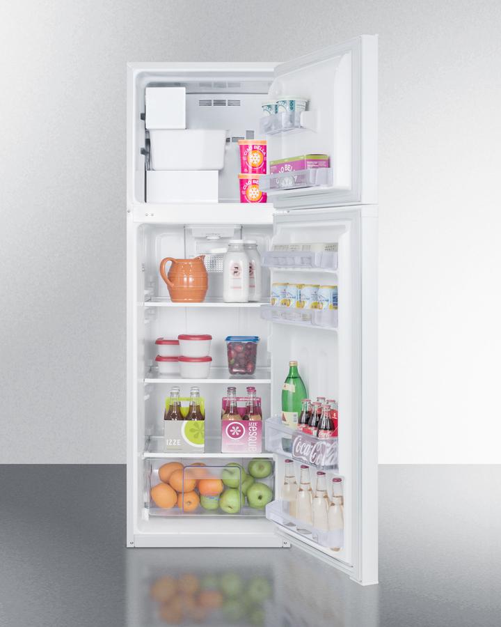 22" Wide Top Mount Refrigerator-freezer With Icemaker