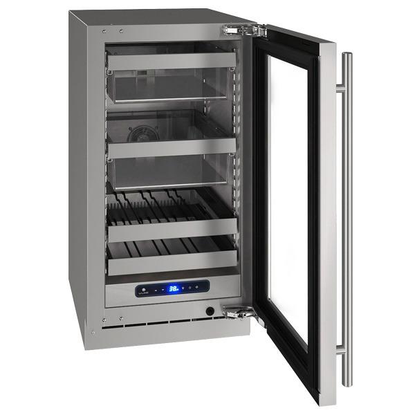 Hbv518 18" Beverage Center With Stainless Frame Finish and Field Reversible Door Swing (115 V/60 Hz)