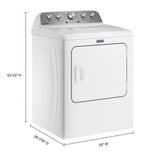 Top Load Electric Dryer with Extra Power - 7.0 cu. ft.