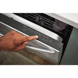 Fingerprint Resistant Quiet Dishwasher with Boost Cycle