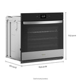 5.0 Cu. Ft. Single Smart Wall Oven with Air Fry