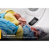 3.5 cu.ft Long Vent Gas Stacked Laundry Center 9 Wash cycles and Wrinkle Shield™