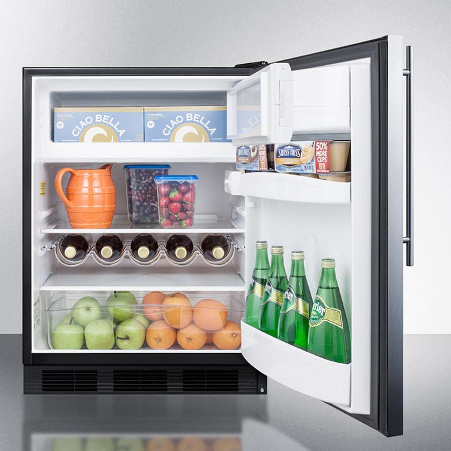 24" Wide Refrigerator-freezer, ADA Compliant