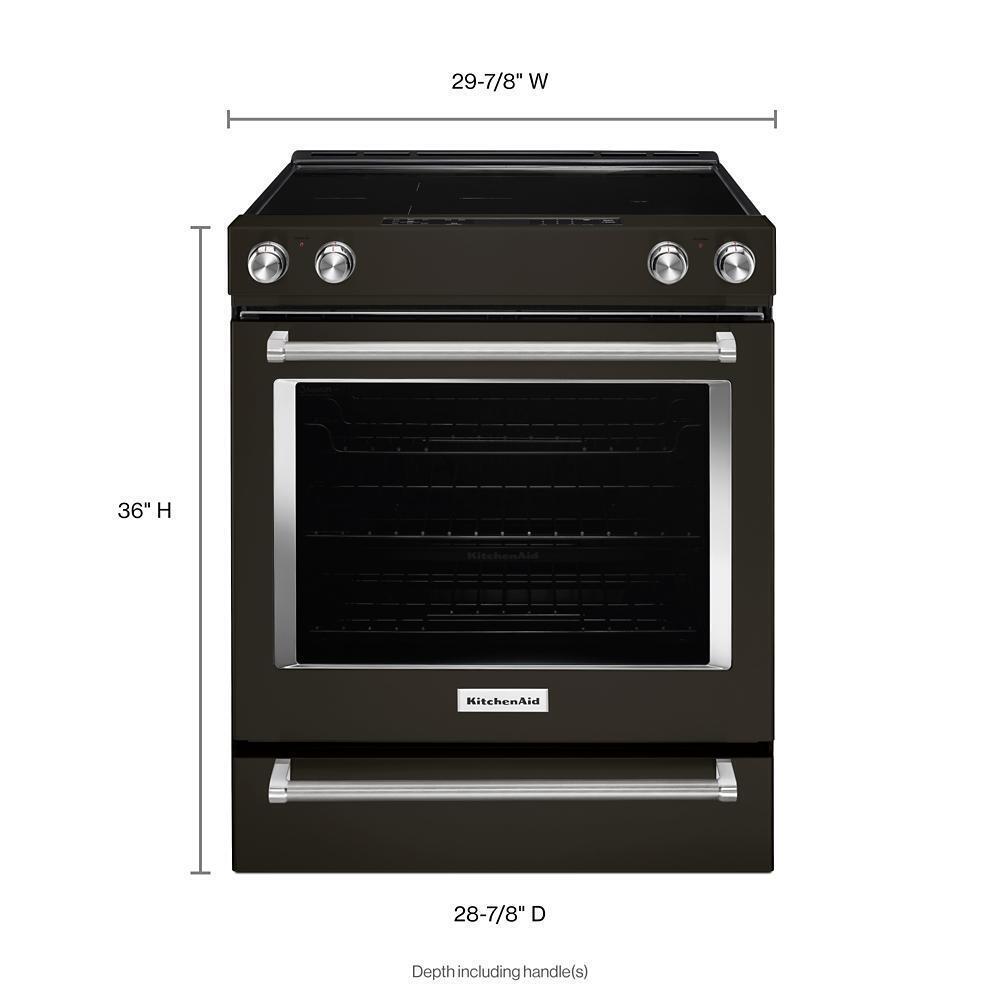 30-Inch 5-Element Electric Slide-In Convection Range