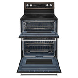 30-Inch 5 Burner Electric Double Oven Convection Range