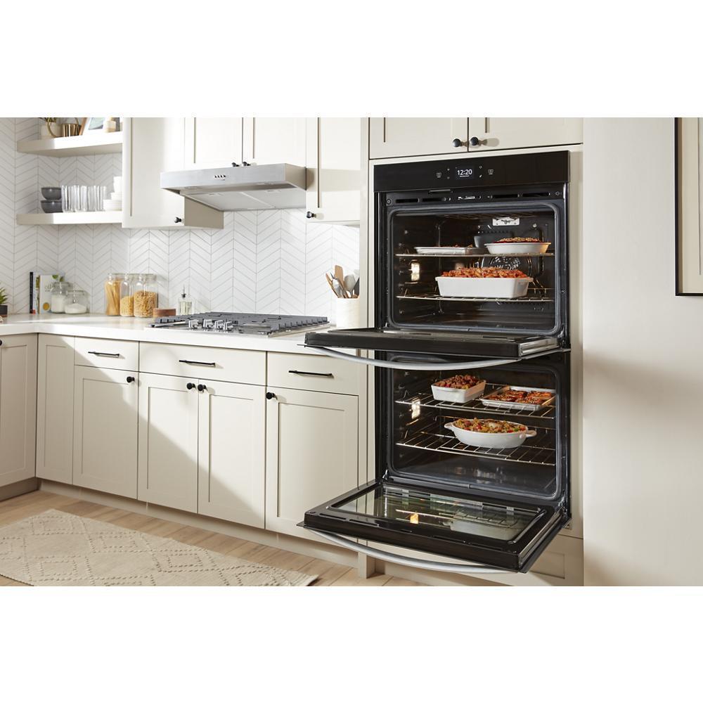 8.6 Total Cu. Ft. Double Wall Oven with Air Fry When Connected