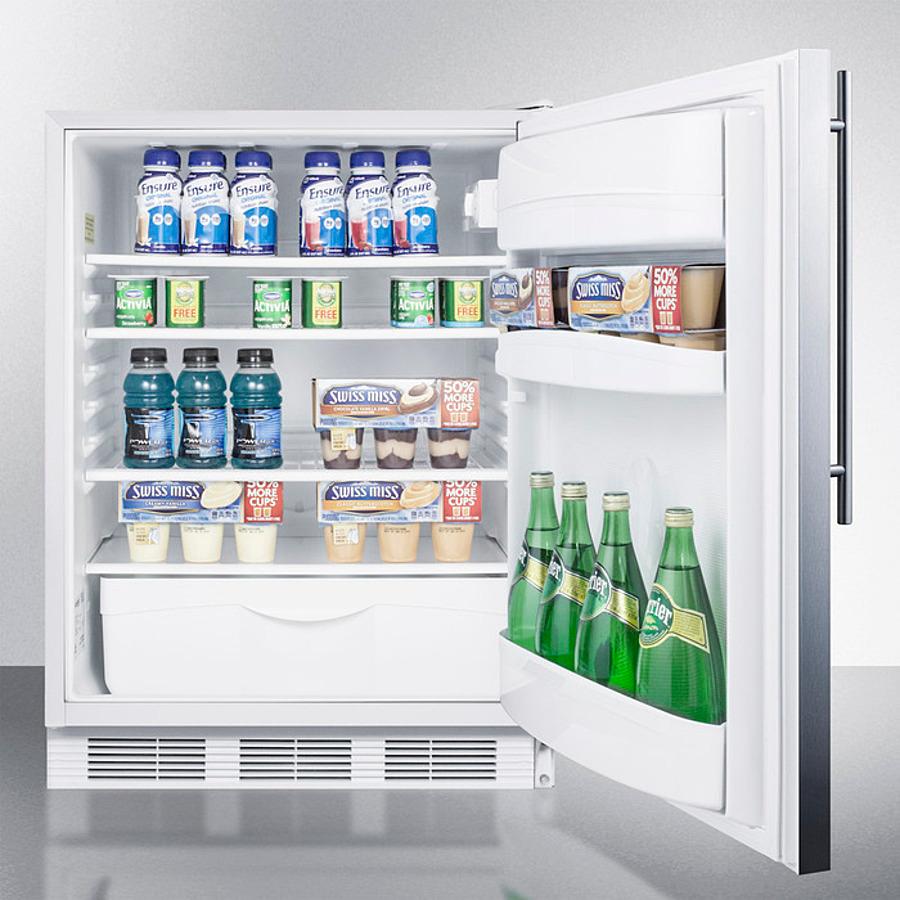 24" Wide Built-in All-refrigerator, ADA Compliant