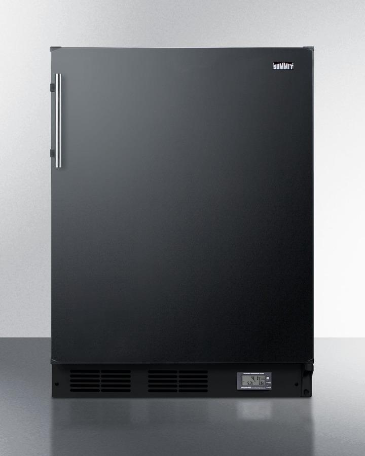 24" Wide Break Room Refrigerator-freezer