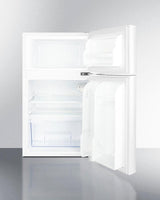 19" Wide 2-door Refrigerator-freezer, ADA Height