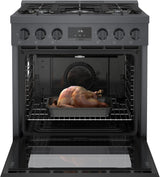 800 Series Gas Freestanding Range 30" Black Stainless Steel