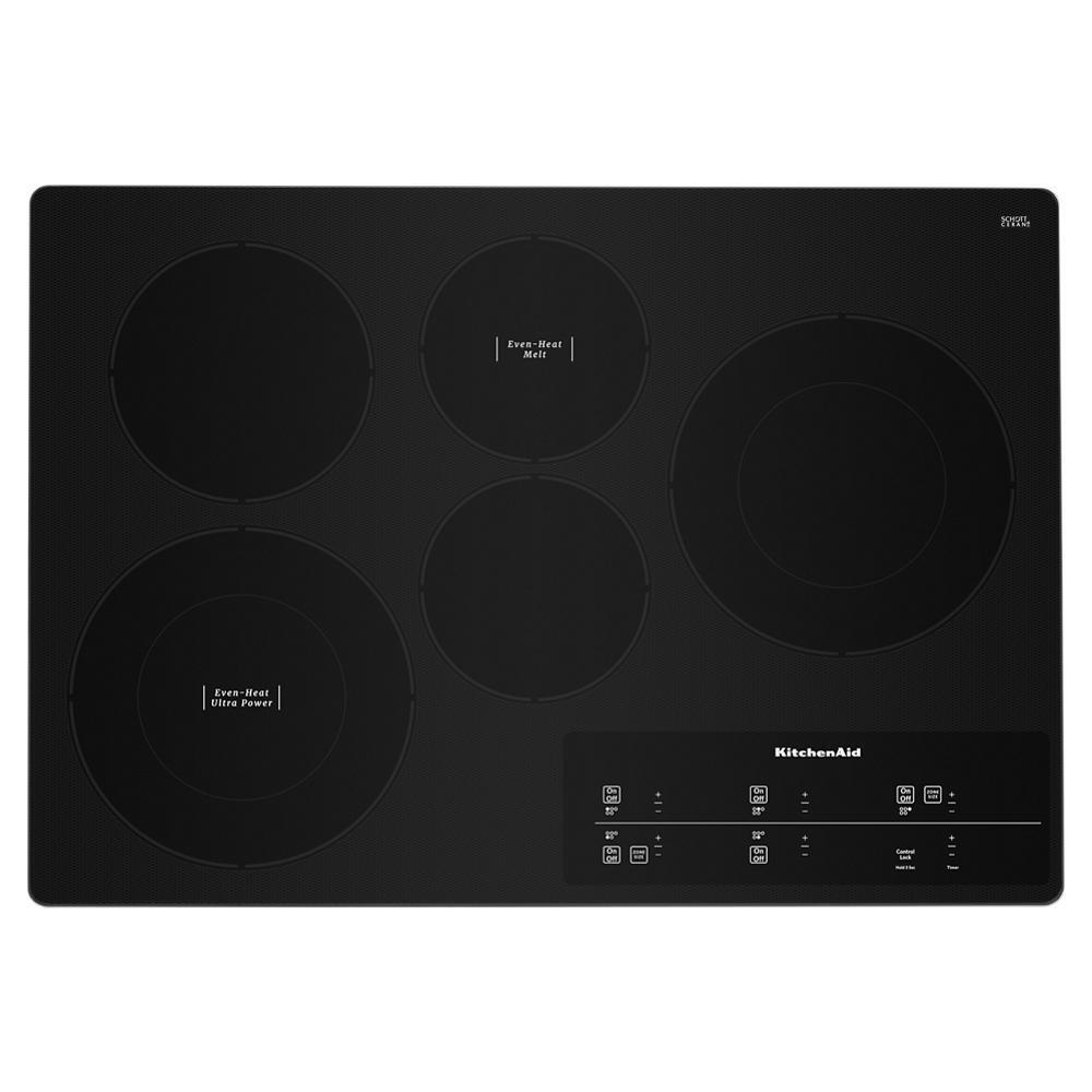 30" Electric Cooktop with 5 Elements and Touch-Activated Controls