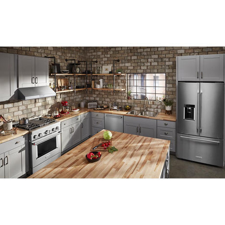 KitchenAid® 30'' Smart Commercial-Style Gas Range with 4 Burners