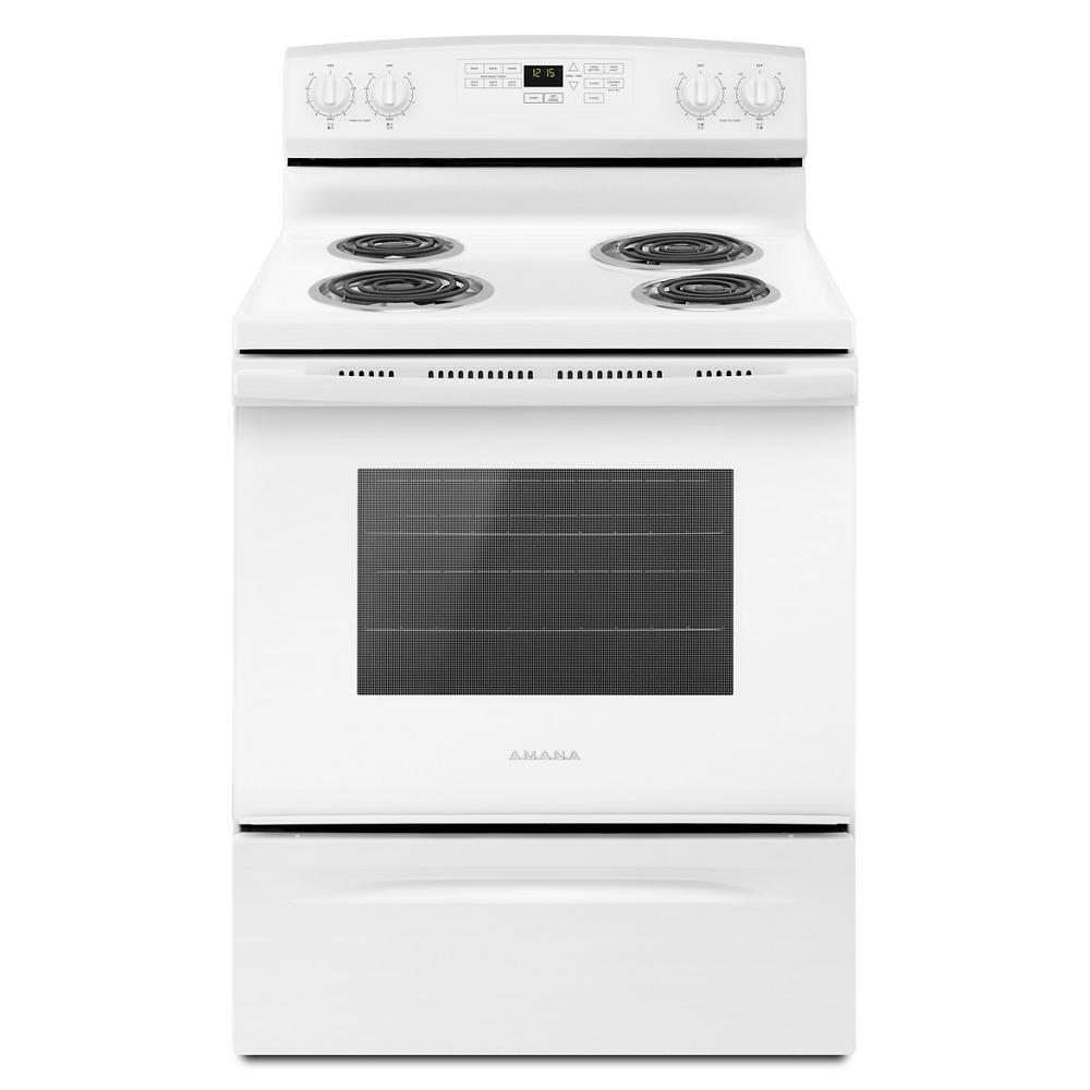 30-inch Amana® Electric Range with Self-Clean Option