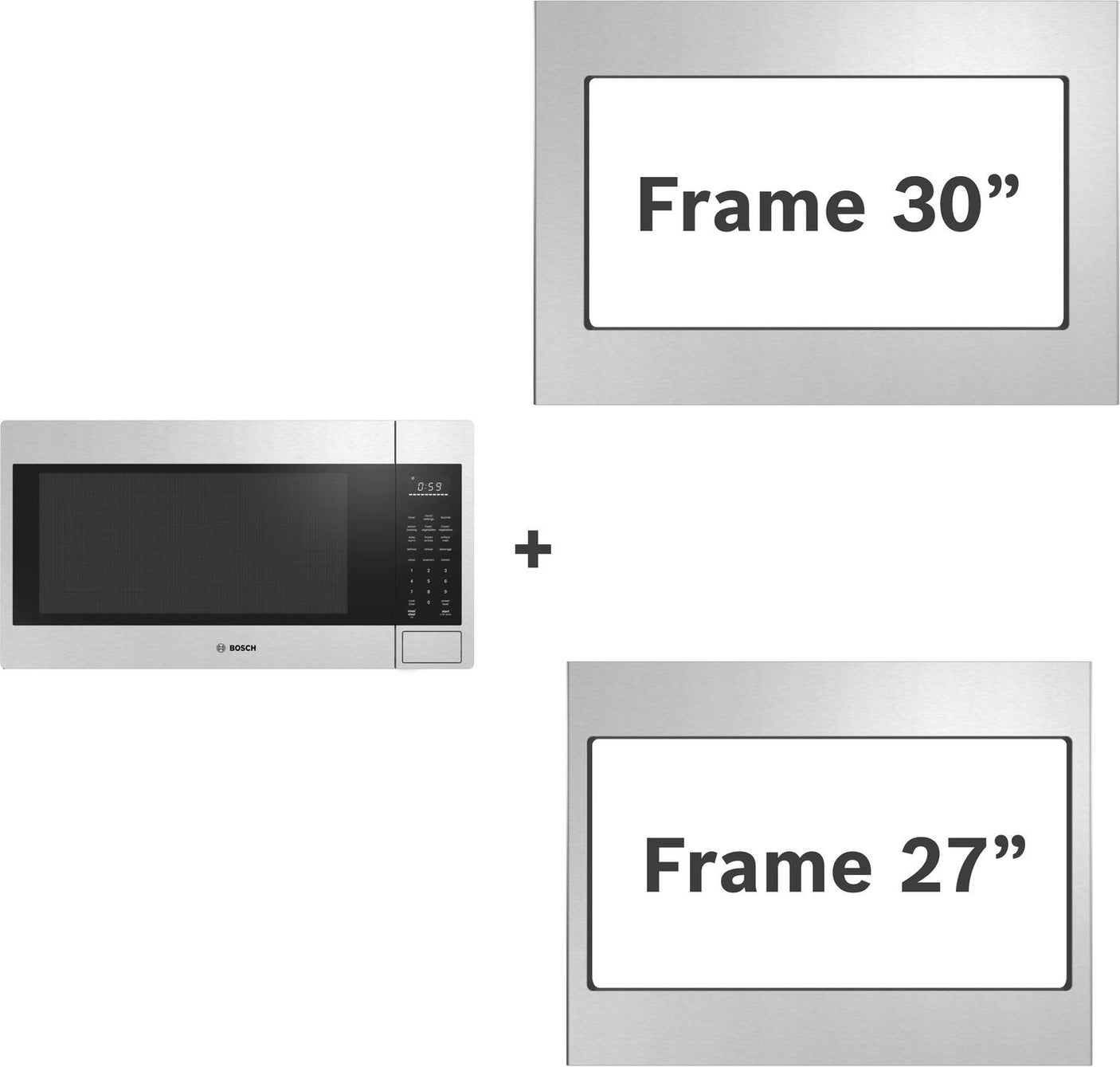 300 Series 24" Left SideOpening Door, Stainless Steel