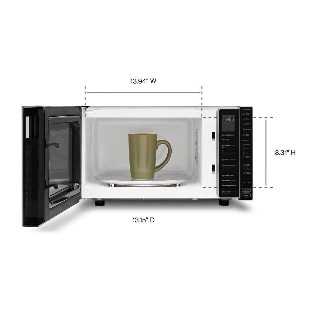 1.1 Cu. Ft. Capacity Countertop Microwave with 900 Watt Cooking Power