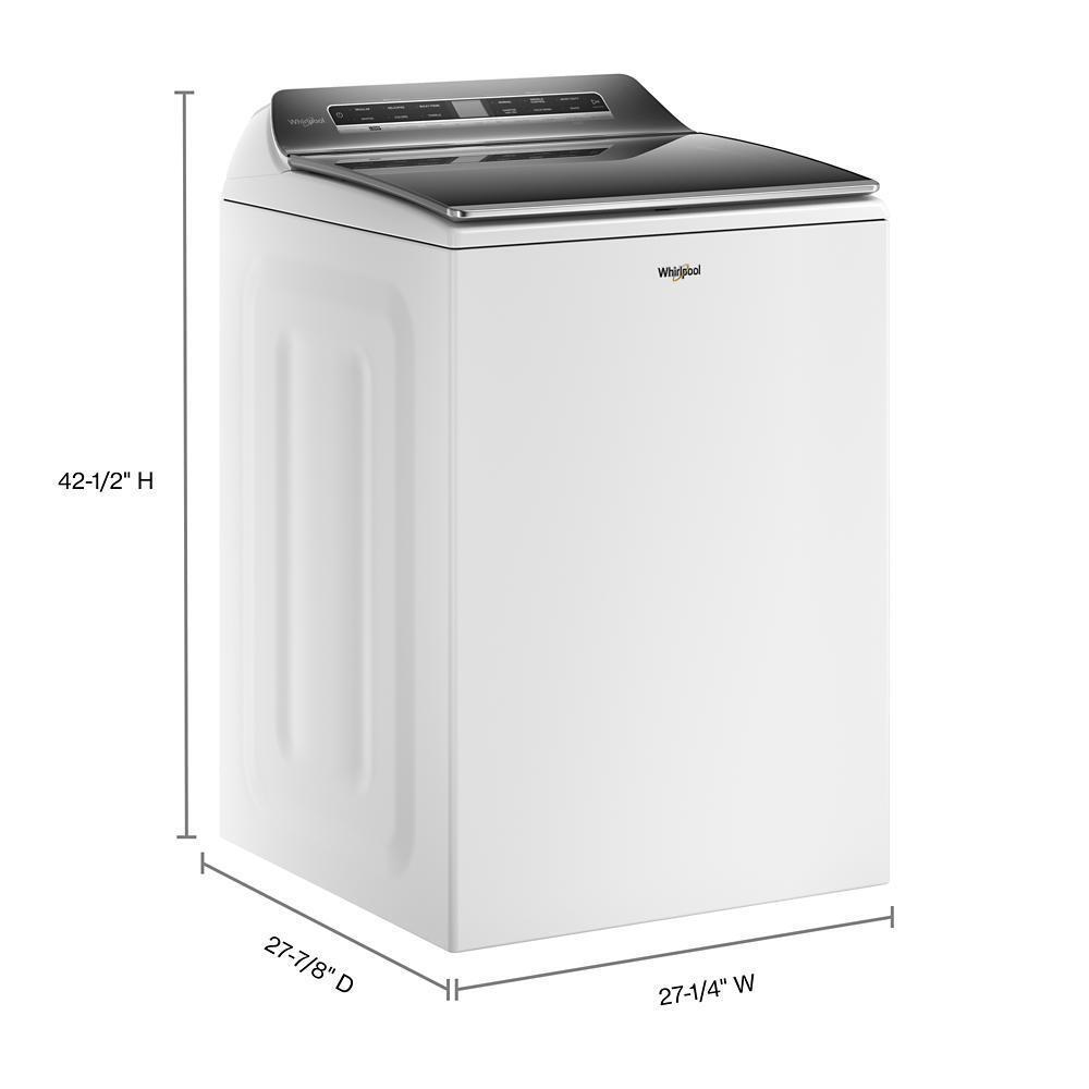 5.2 - 5.3 cu. ft. Top Load Washer with 2 in 1 Removable Agitator