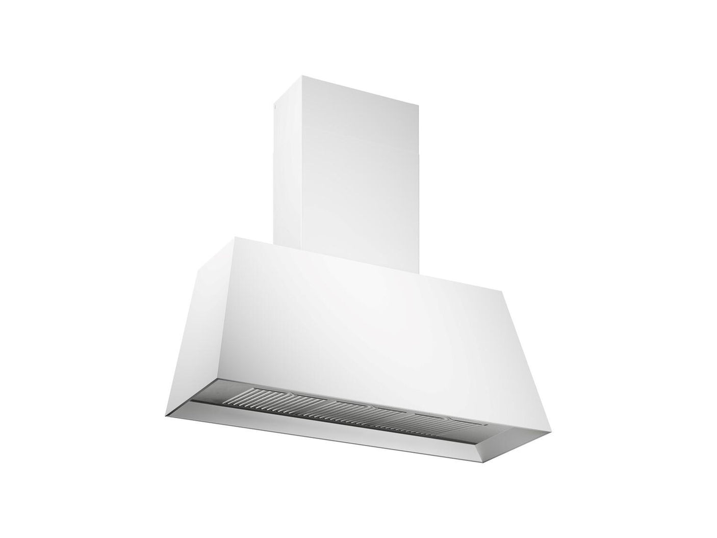 36" Modern Canopy Hood 600 CFM White