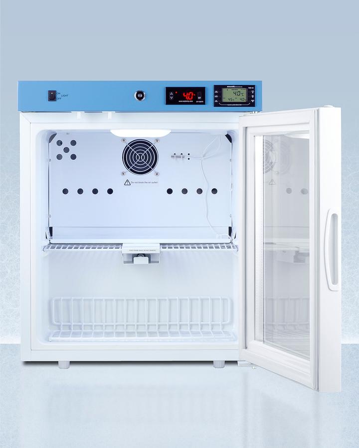 19" Wide Compact Medical Refrigerator