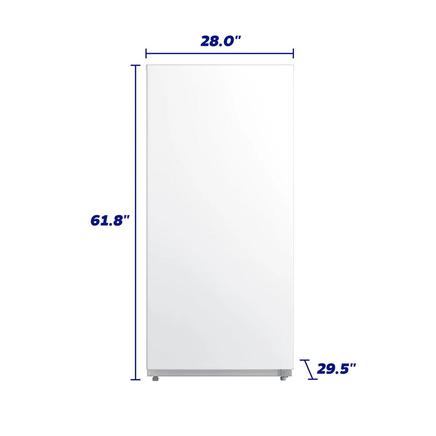 Element Electronics 13.8 cu. ft. Upright Convertible Freezer/Refrigerator - White (EUF14CDBW)