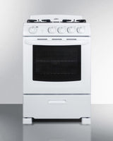 24" Wide Gas Range