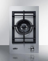 12" Wide 1-burner Gas Cooktop In Stainless Steel