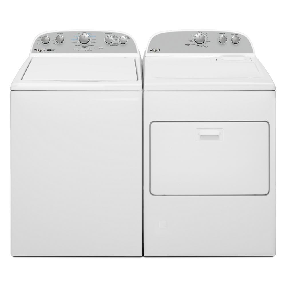 3.8-3.9 Cu. Ft. Whirlpool® Top Load Washer with Removable Agitator