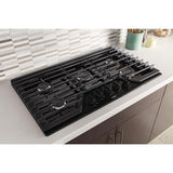 36-inch Gas Cooktop with EZ-2-Lift™ Hinged Cast-Iron Grates