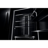 30" Built-In Column Freezer with NOIR™ Panel Kit, Right Swing