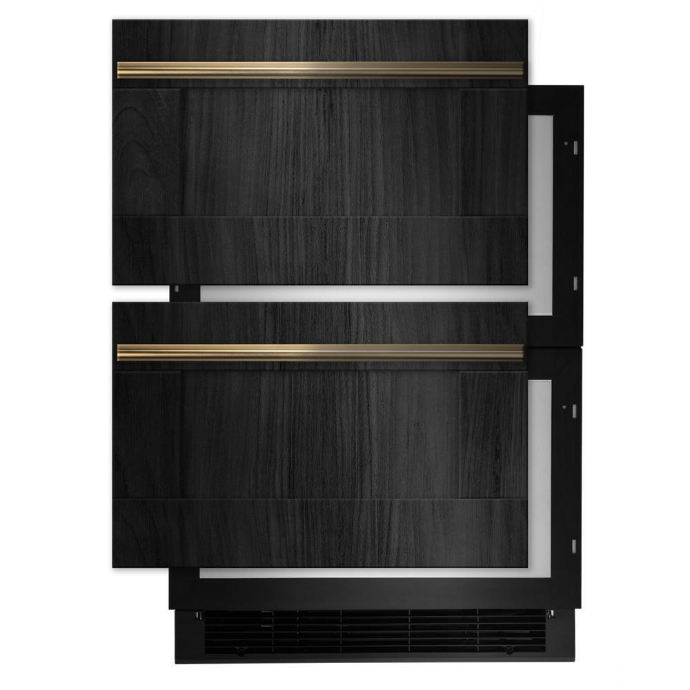 Panel-Ready 24" Double-Refrigerator Drawers