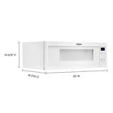 1.1 cu. ft. Low Profile Microwave Hood Combination