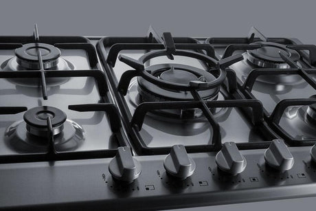 30" Wide 5-burner Gas Cooktop