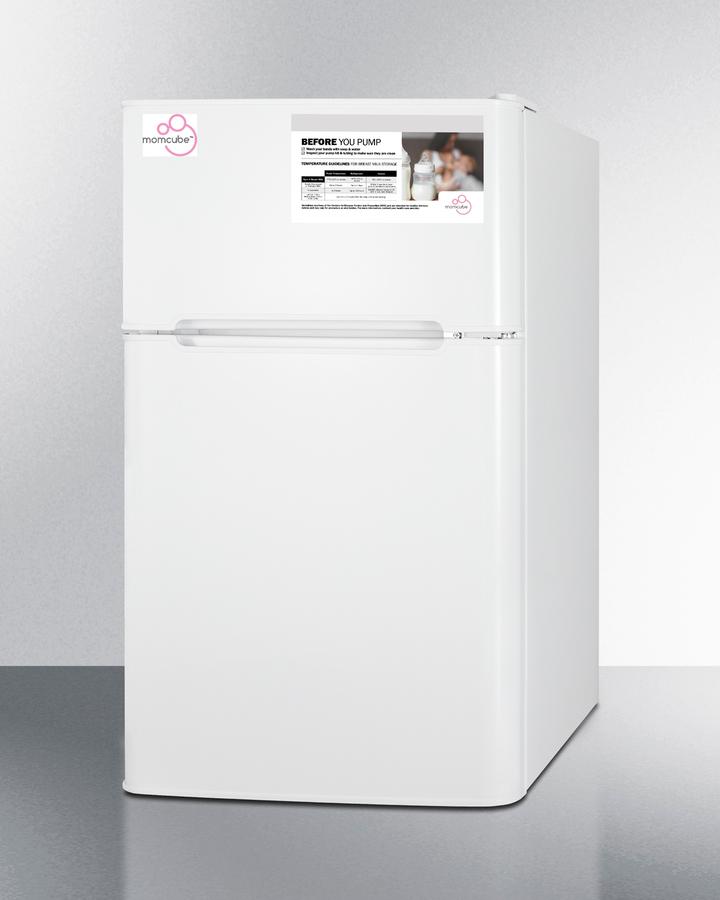 19" Wide Momcube(r) Refrigerator-freezer